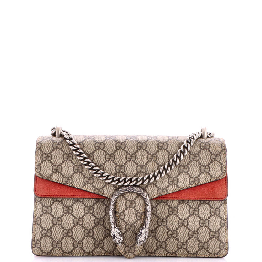 Gucci Small Dionysus Bag GG Coated Canvas